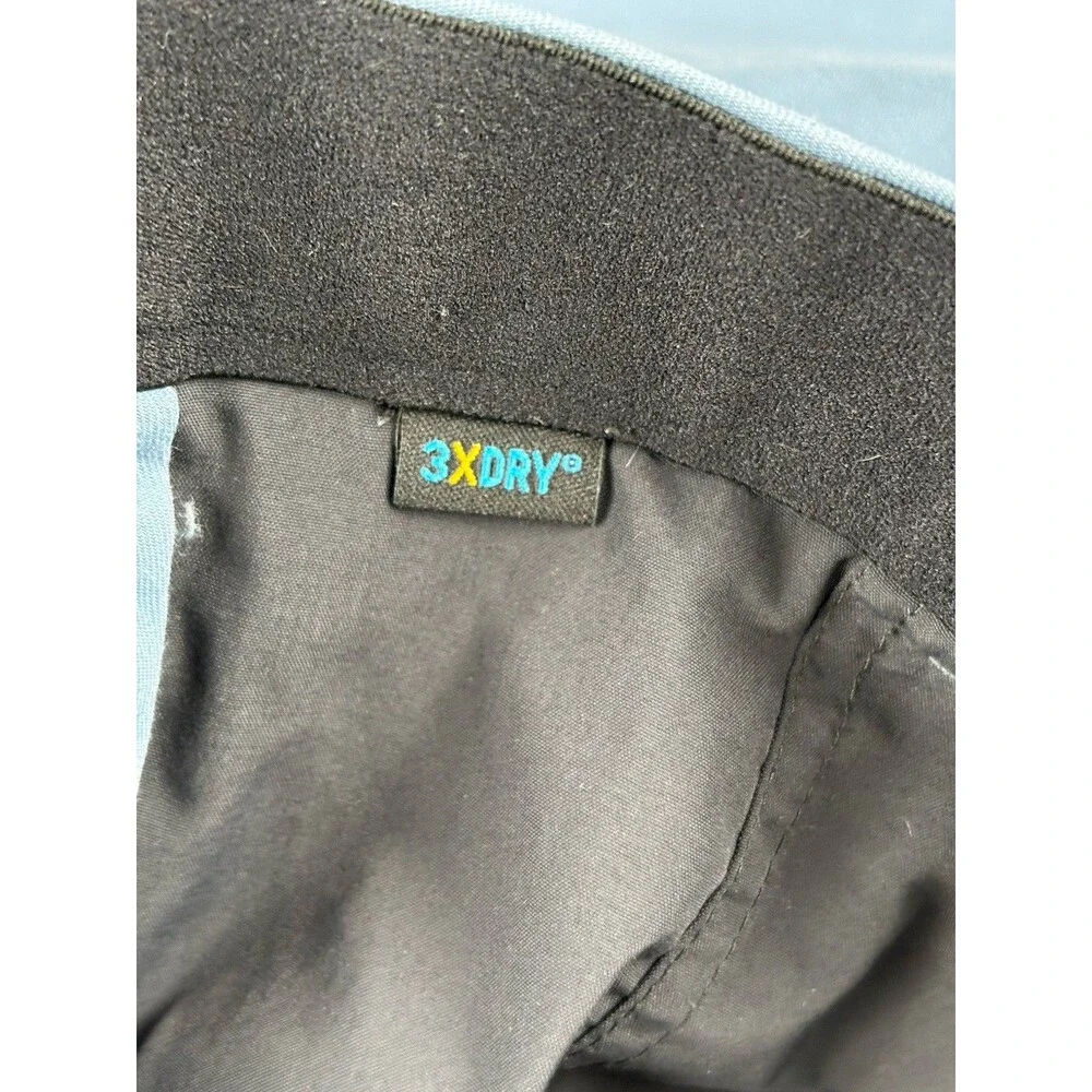 Bonobos Pants Mens 34x30 Blue Straight Leg Cotton Blend Chino Flat Front 3XDRY